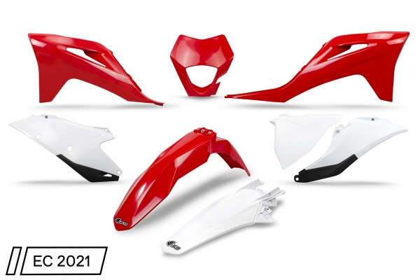 Plastic Kit OEM Color 21-22 for Gas Gas EC 250 (2021-23) - EC 300 (2021-23) - EC 250F (2021-23) - EC 350F (2021-23)